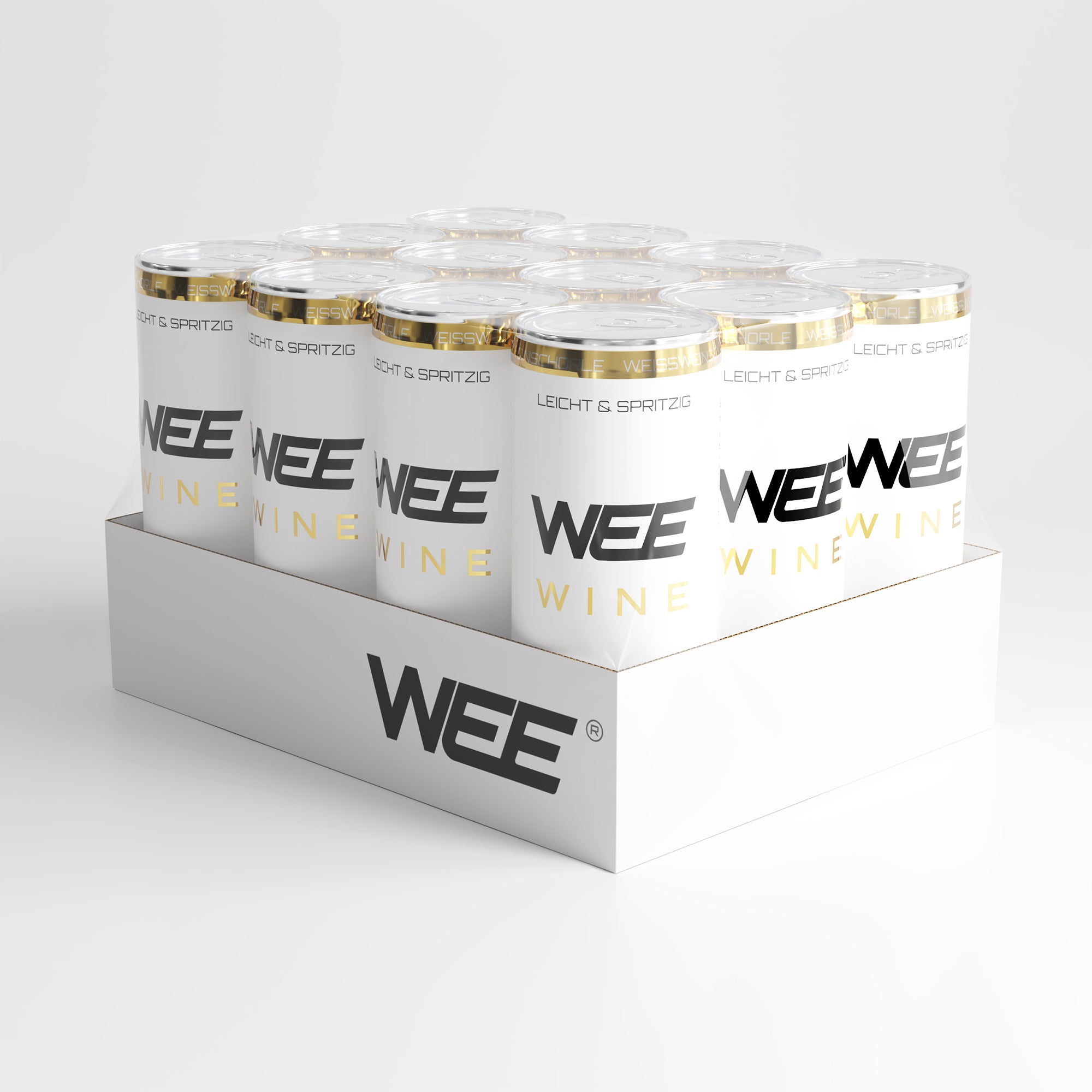 WEE WINE – Weinschorle Weiß | 0,25 l Dose