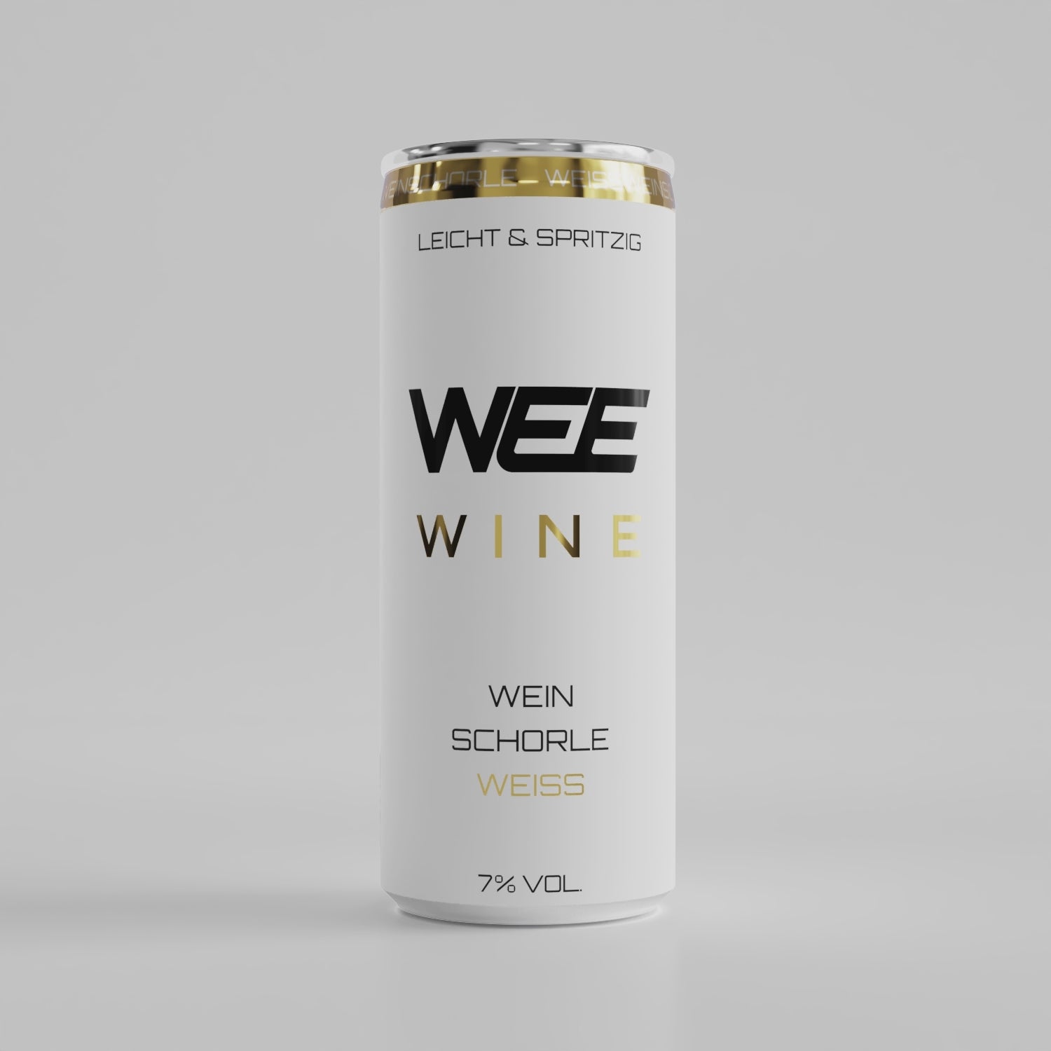 WEE WINE – Weinschorle Weiß | 0,25 l Dose