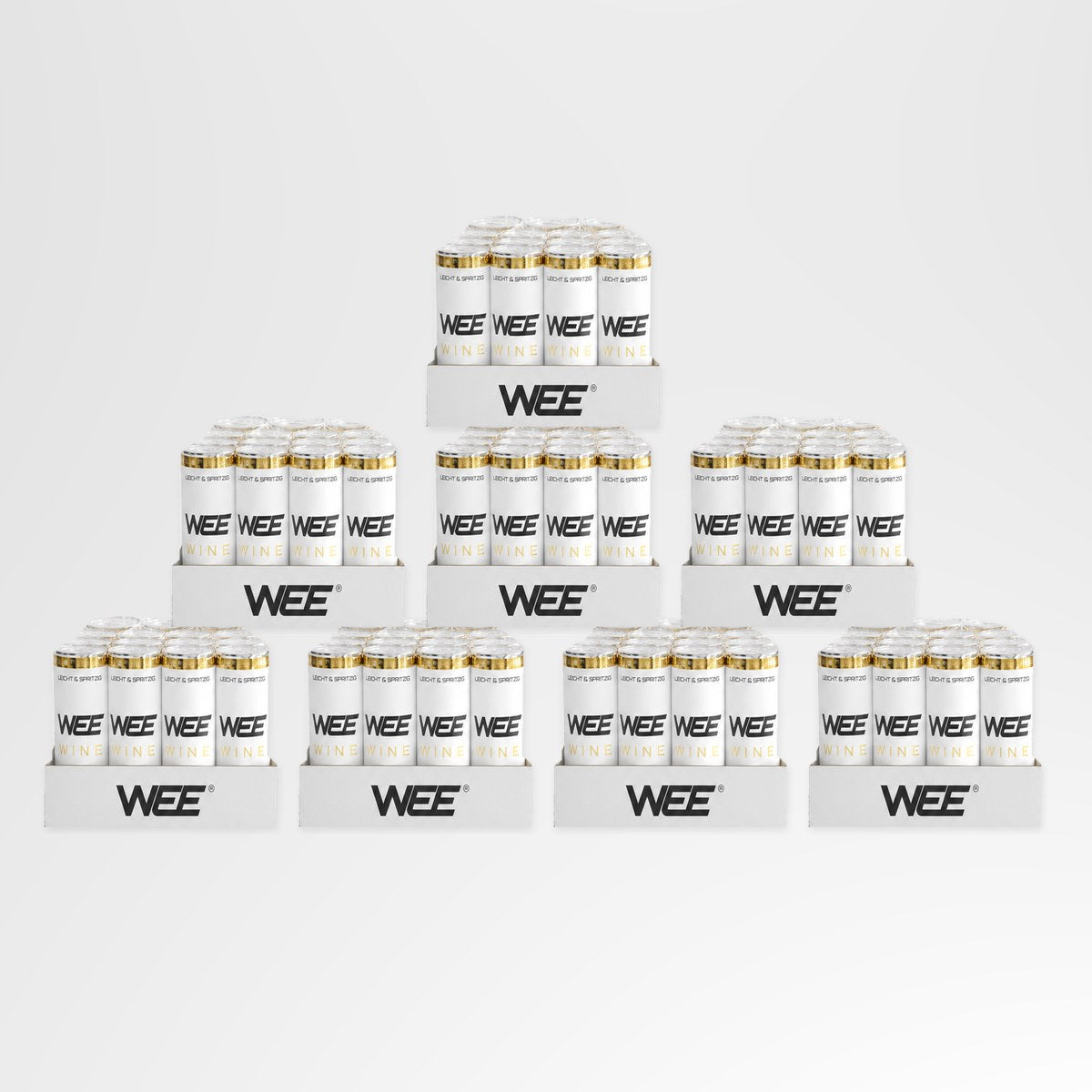 WEE WINE – Premium Weinschorle Weiß | 0,25 l Dose