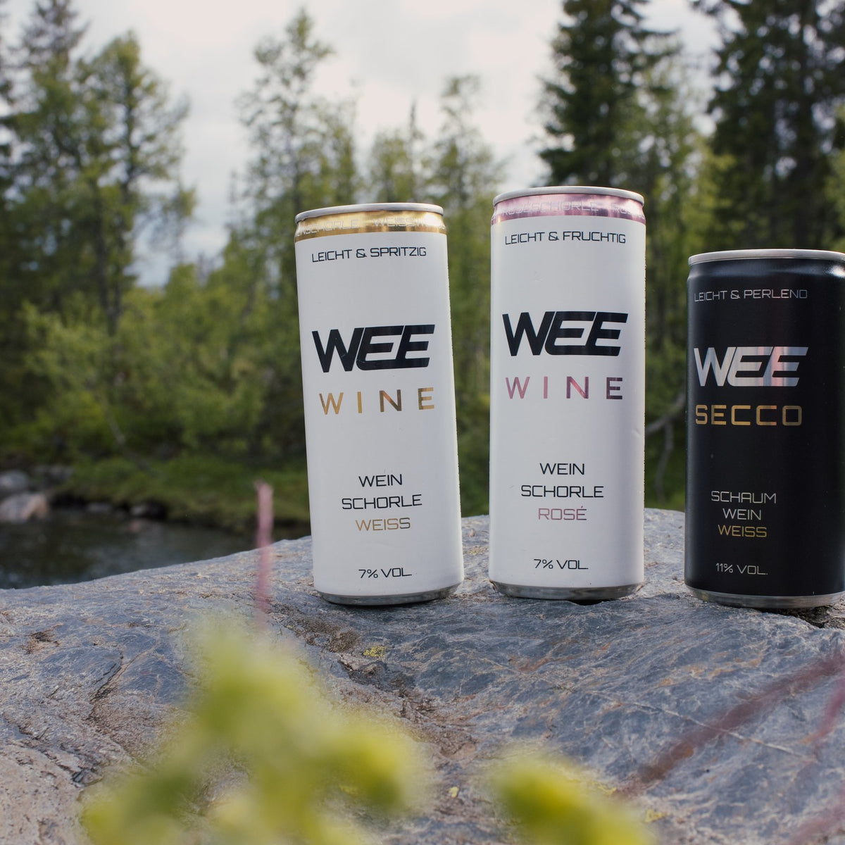 WEE MIX – Probierpaket | 12-Pack (4x Rosé, 4x Weiß, 4x Secco)